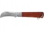 Нож складной, 200 мм, загнутое лезвие, деревянная ручка Sparta 78999